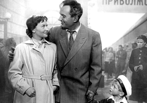 Кадры из Урок жизни (1955)