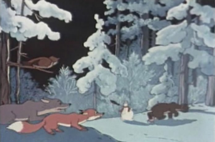 Кадры из Снеговик-почтовик (1956)