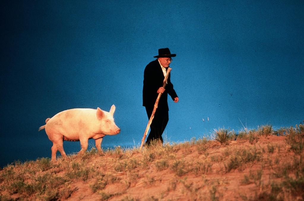 Кадры из Война на бобовом поле Милагро (1988)