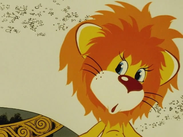 Кадры из Как львенок и черепаха пели песню (1974)