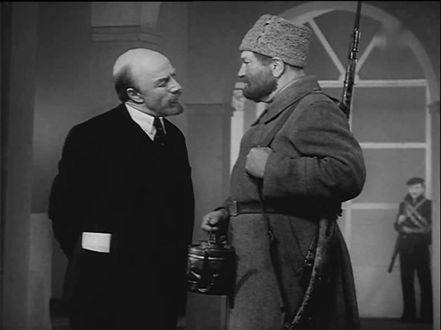 Кадры из Человек с ружьем (1938)