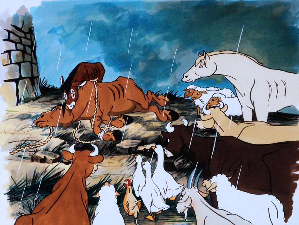 Кадры из Звероферма (1954)