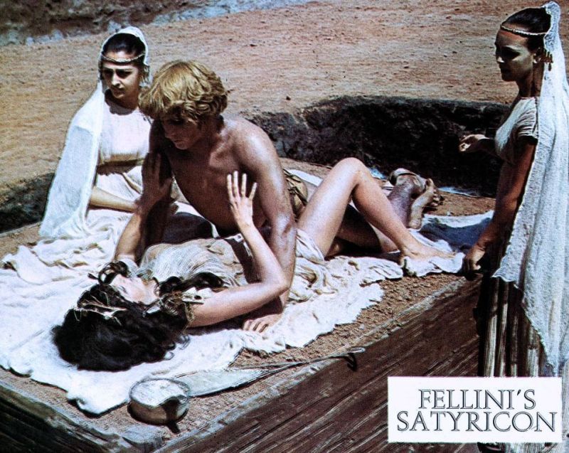 Кадры из Сатирикон (1969)