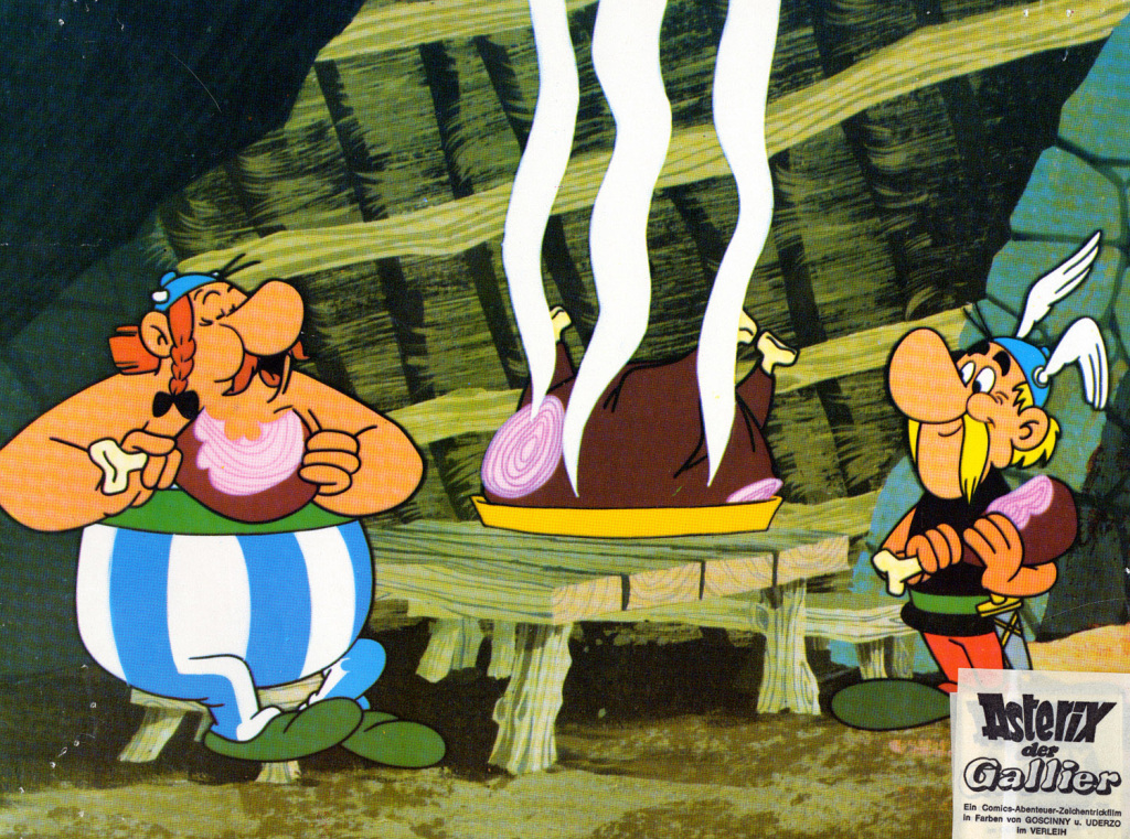 Кадры из Астерикс из Галлии (1967)