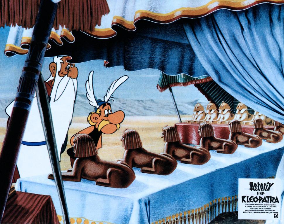 Кадры из Астерикс и Клеопатра (1968)