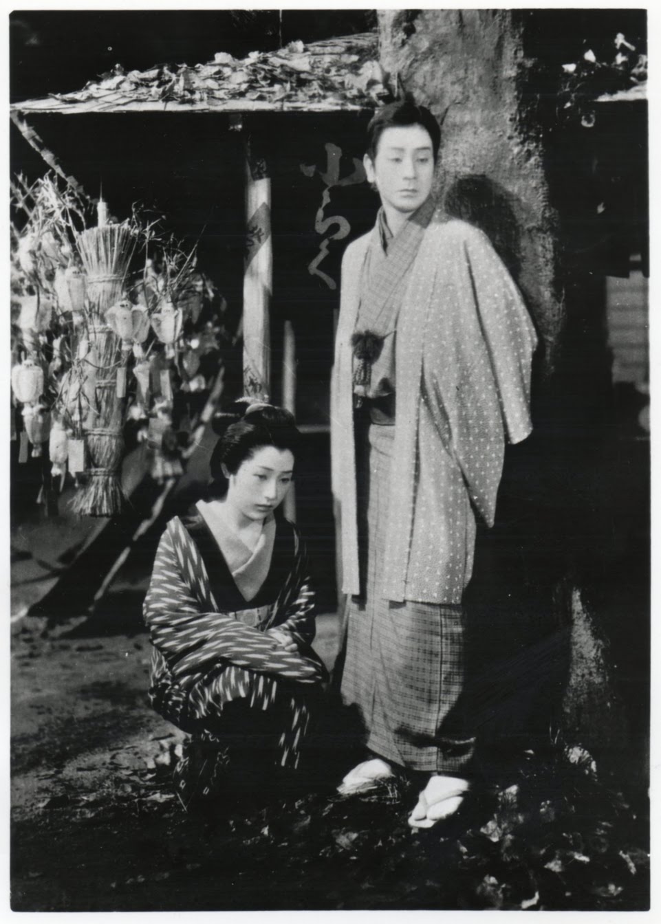 Кадры из Жизнь куртизанки Охару (1952)