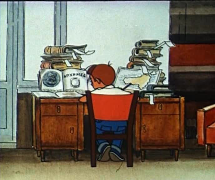 Кадры из Коля, Оля и Архимед (1972)