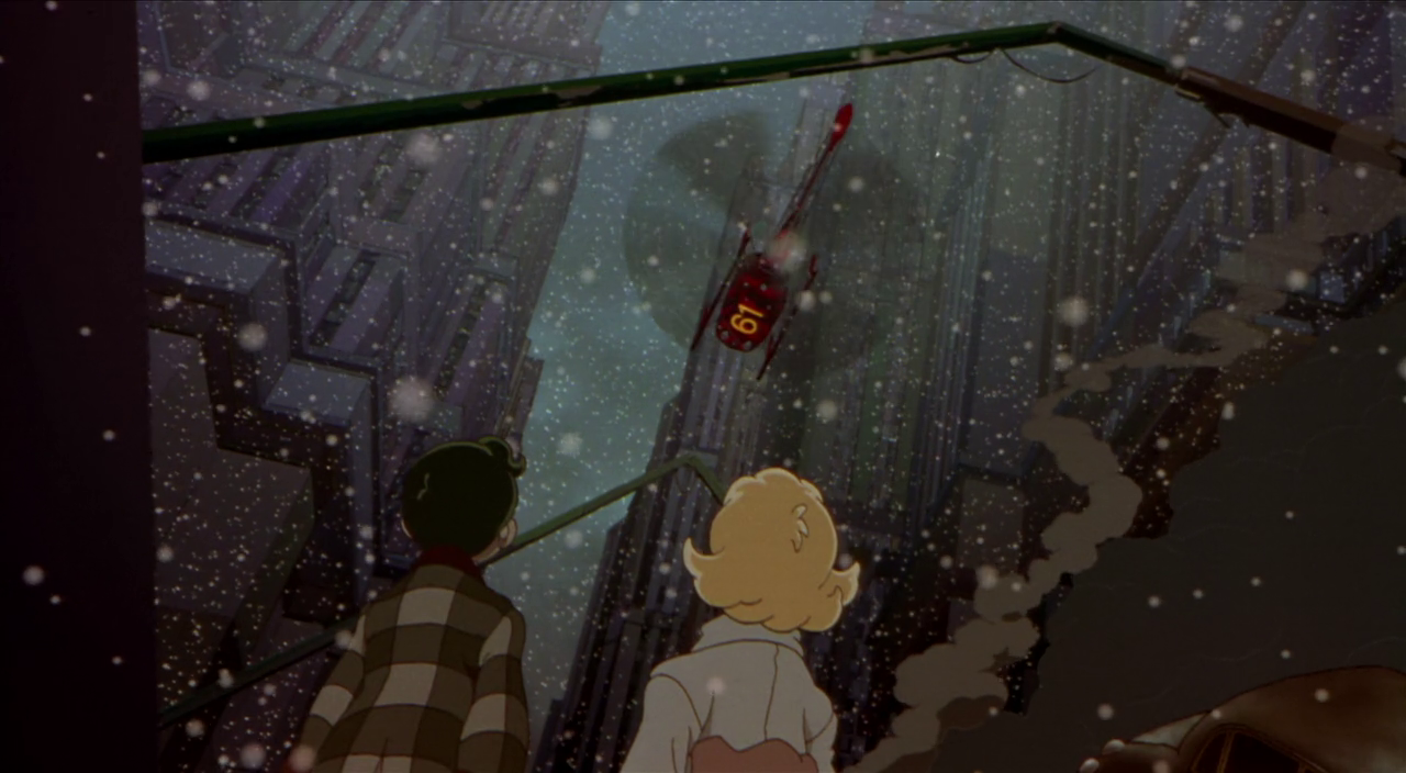 Кадры из Метрополис (2001)