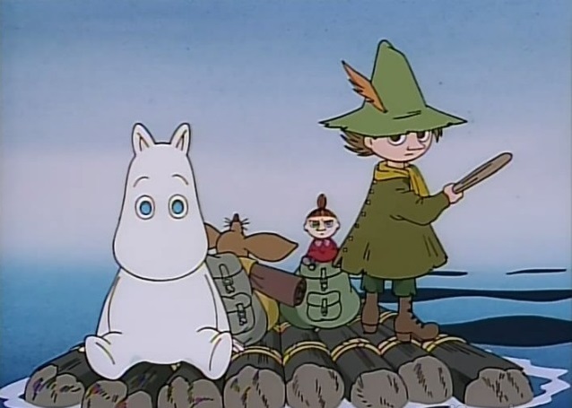 Кадры из Комета в долине муми-троллей (1992)