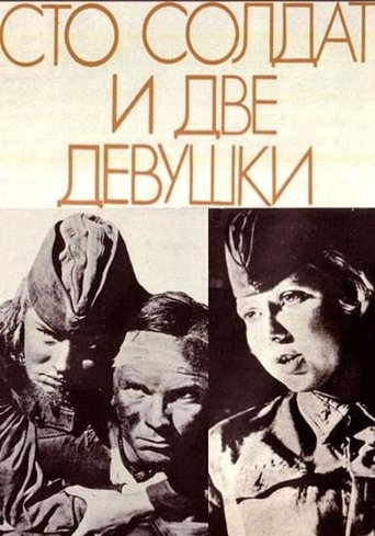 Постер Сто солдат и две девушки фильм 1989 смотреть онлайн бесплатно в хорошем качестве - HDrezka.by