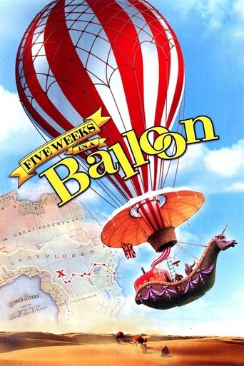 Смотреть Пять недель на воздушном шаре онлайн в HD качестве 720p
